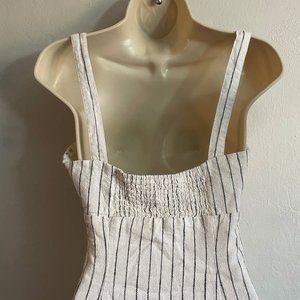 Stripes Black and White Dress